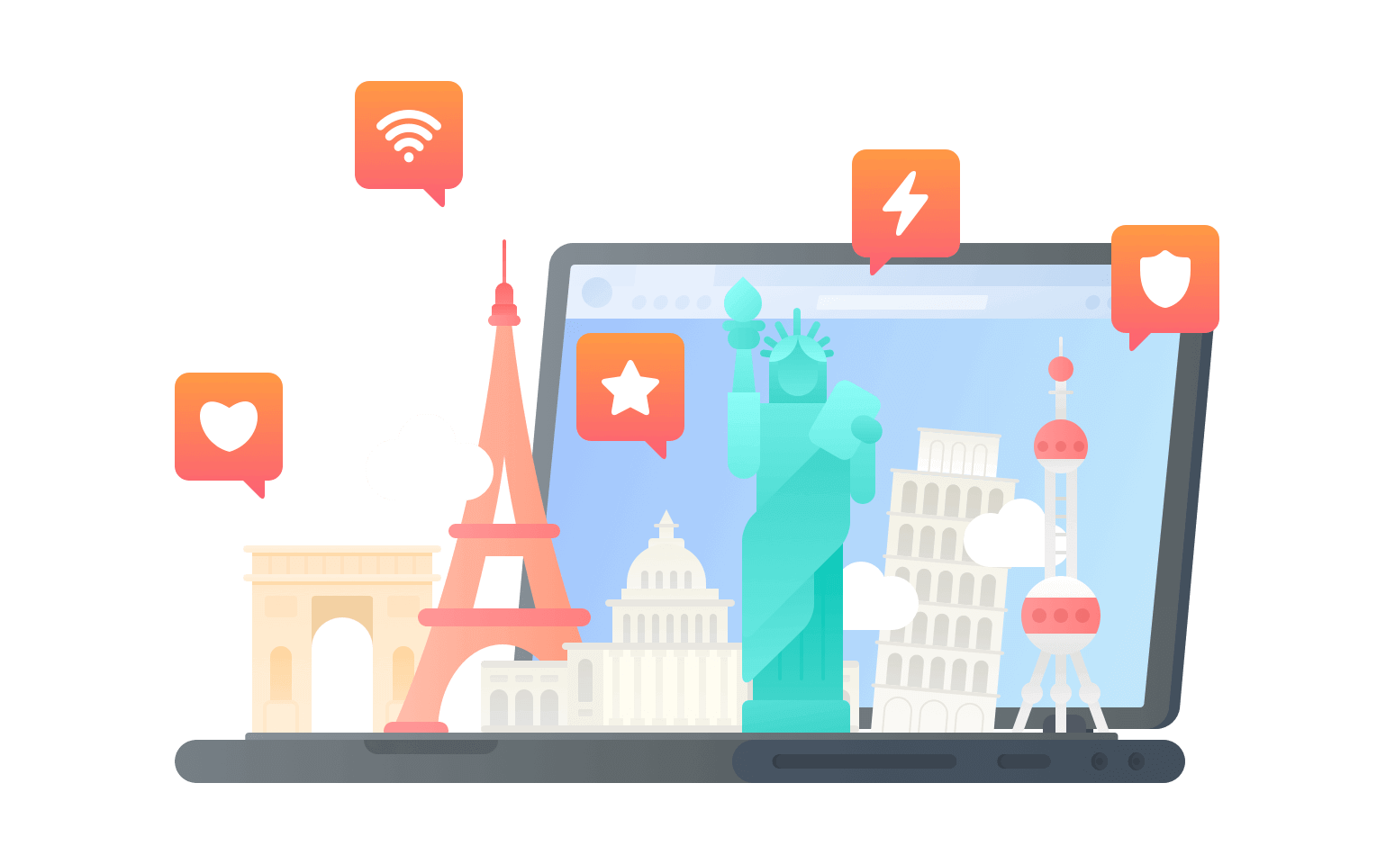 在密克罗尼西尼群岛连接到中国vpn - 云回国